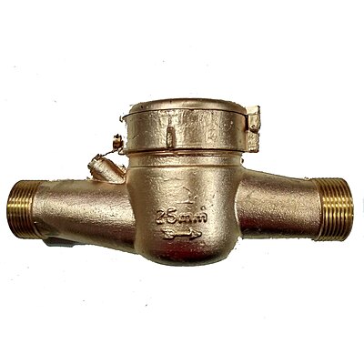 Kranti Water Meter KBMG Multi Jet Cold Brass Screwed