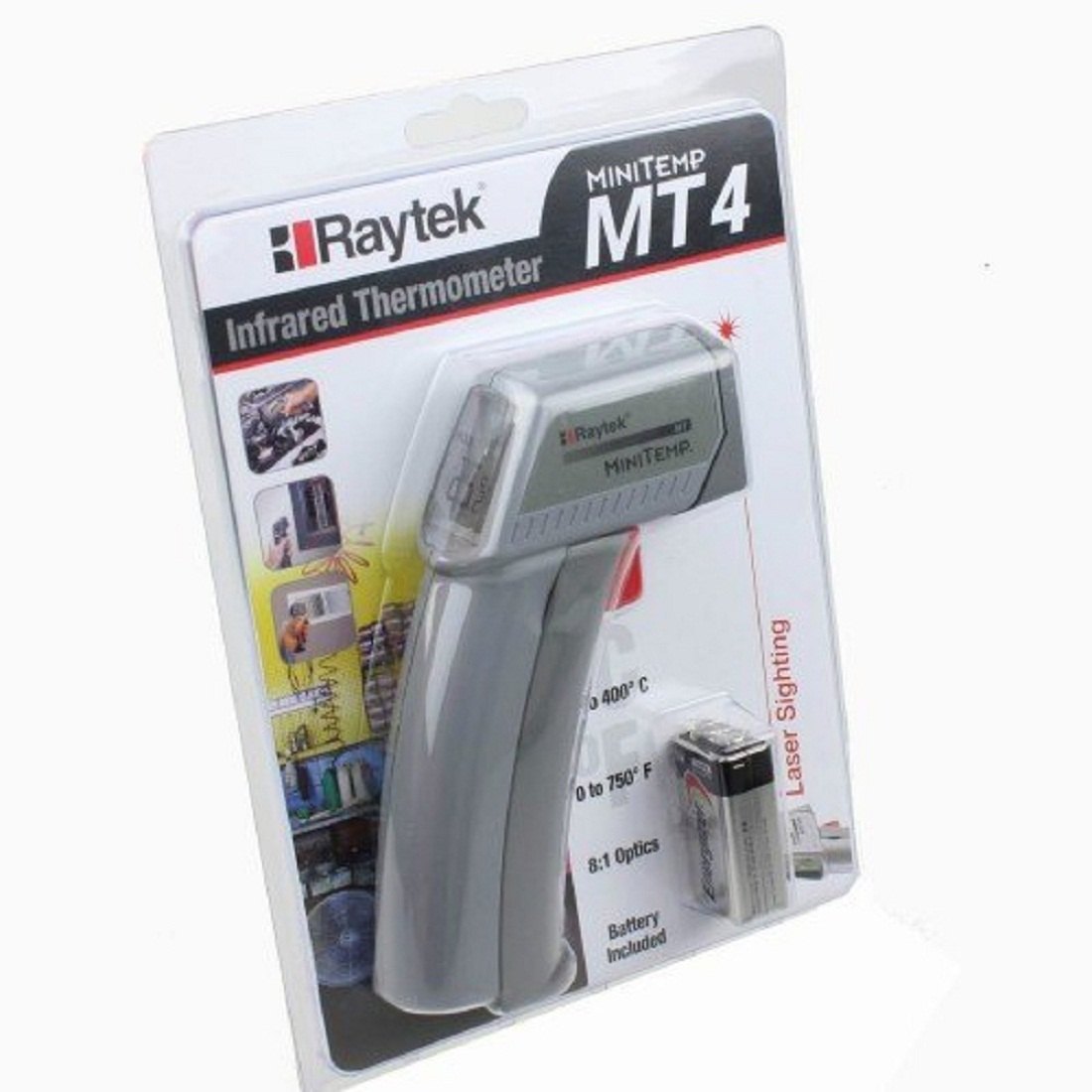 Raytek MT4 Infrared Pyrometer -18C to 400C Raytek MT4 Infrared Pyrometer -18C to 400C